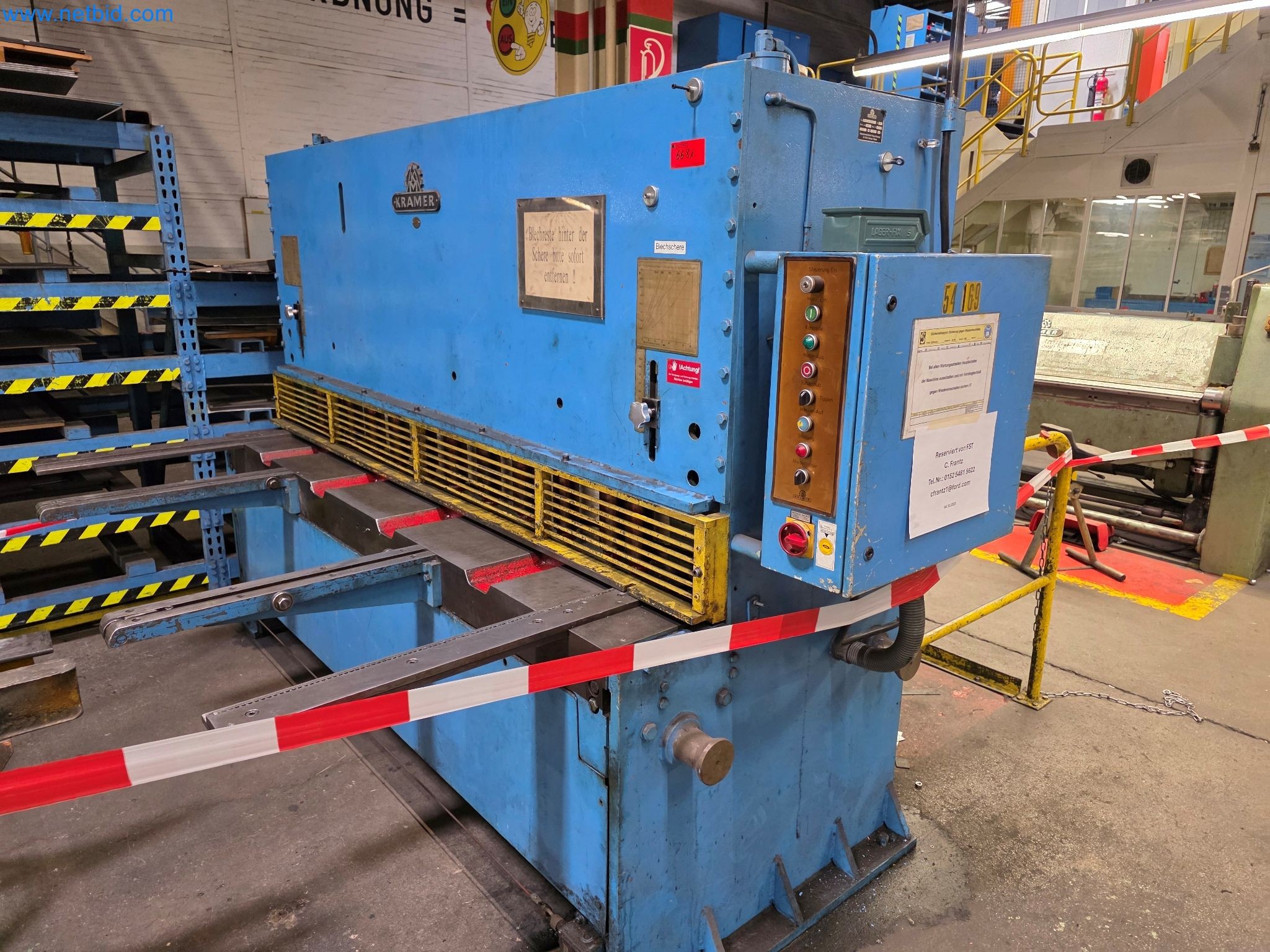 Tafelschere Kramer TM II HY 2000